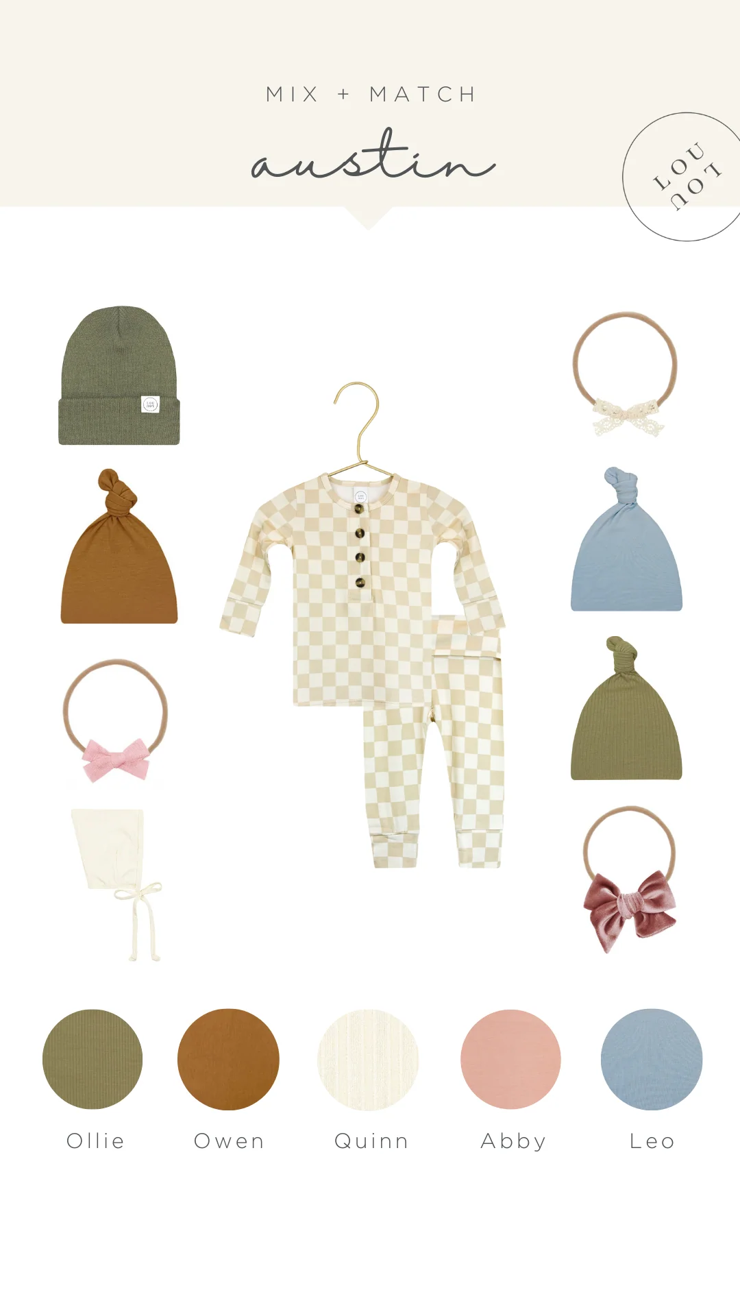 Austin Newborn Hat Bundle (Gown) - Image 10