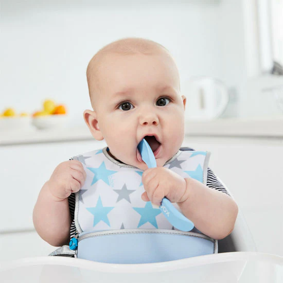 B. Box Baby Spoon (Twin Pack) - Blue/Green - Image 3