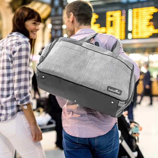 babymoov Traveller Changing Bag - Smokey/Heather Grey - Image 3