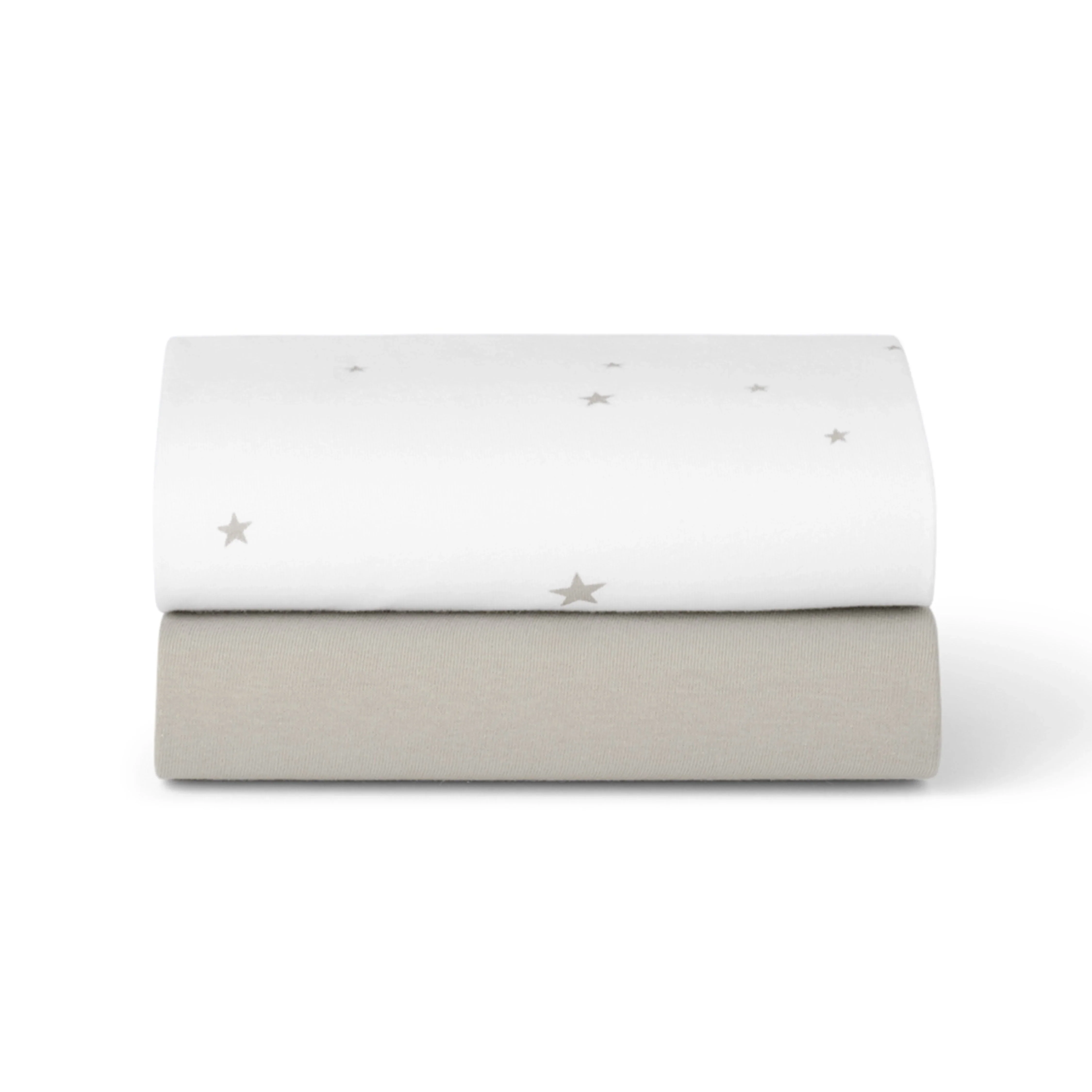 Snuz 2 Pack Fitted Sheets Bassinet - Image 8
