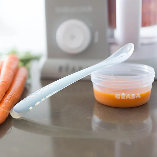 Beaba Stage 1 Silicon Spoon 4PK - Image 13