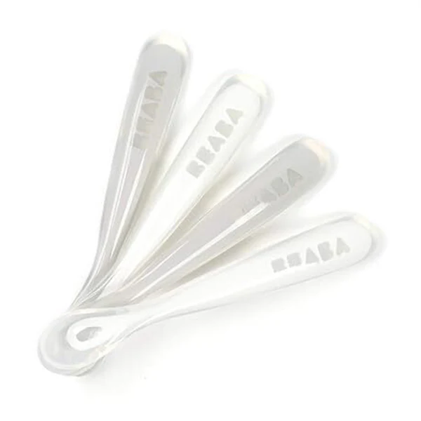 Beaba Stage 1 Silicon Spoon 4PK - Image 15