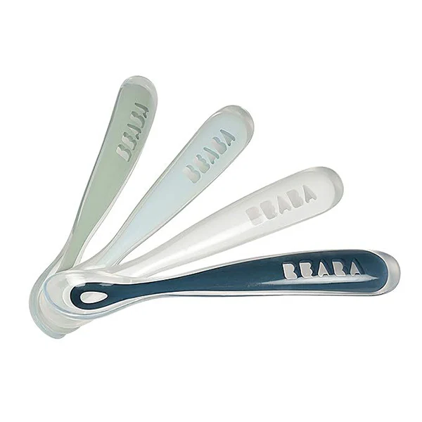 Beaba Stage 1 Silicon Spoon 4PK - Image 16