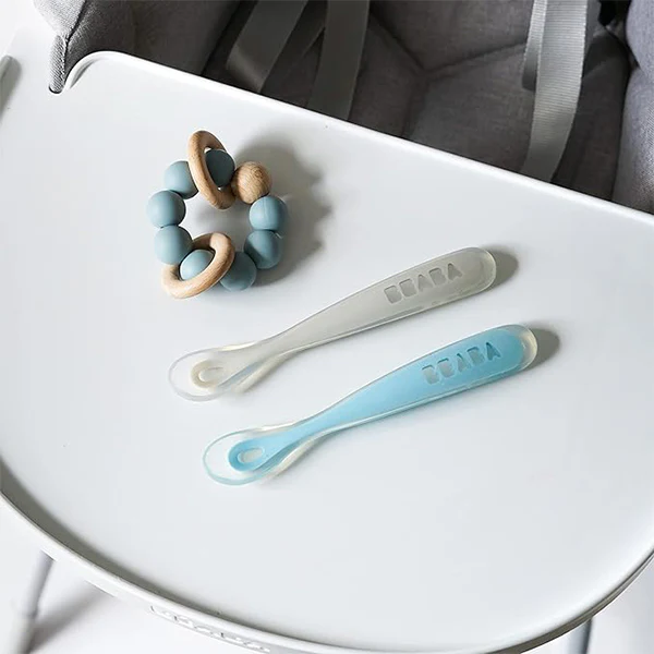 Beaba Stage 1 Silicon Spoon 4PK - Image 6