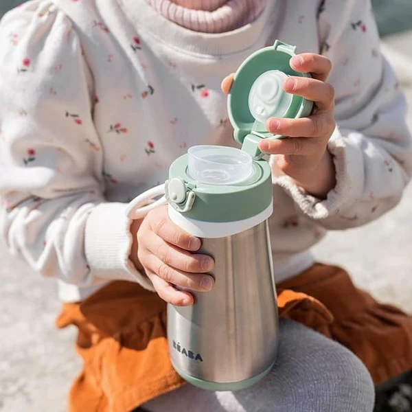 Beaba Stainless Steel Kids Water Bottle - Image 15