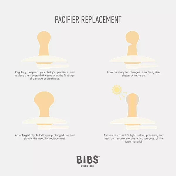 Bibs 2 Pack Stage 2 Glow Pacifier - Image 8