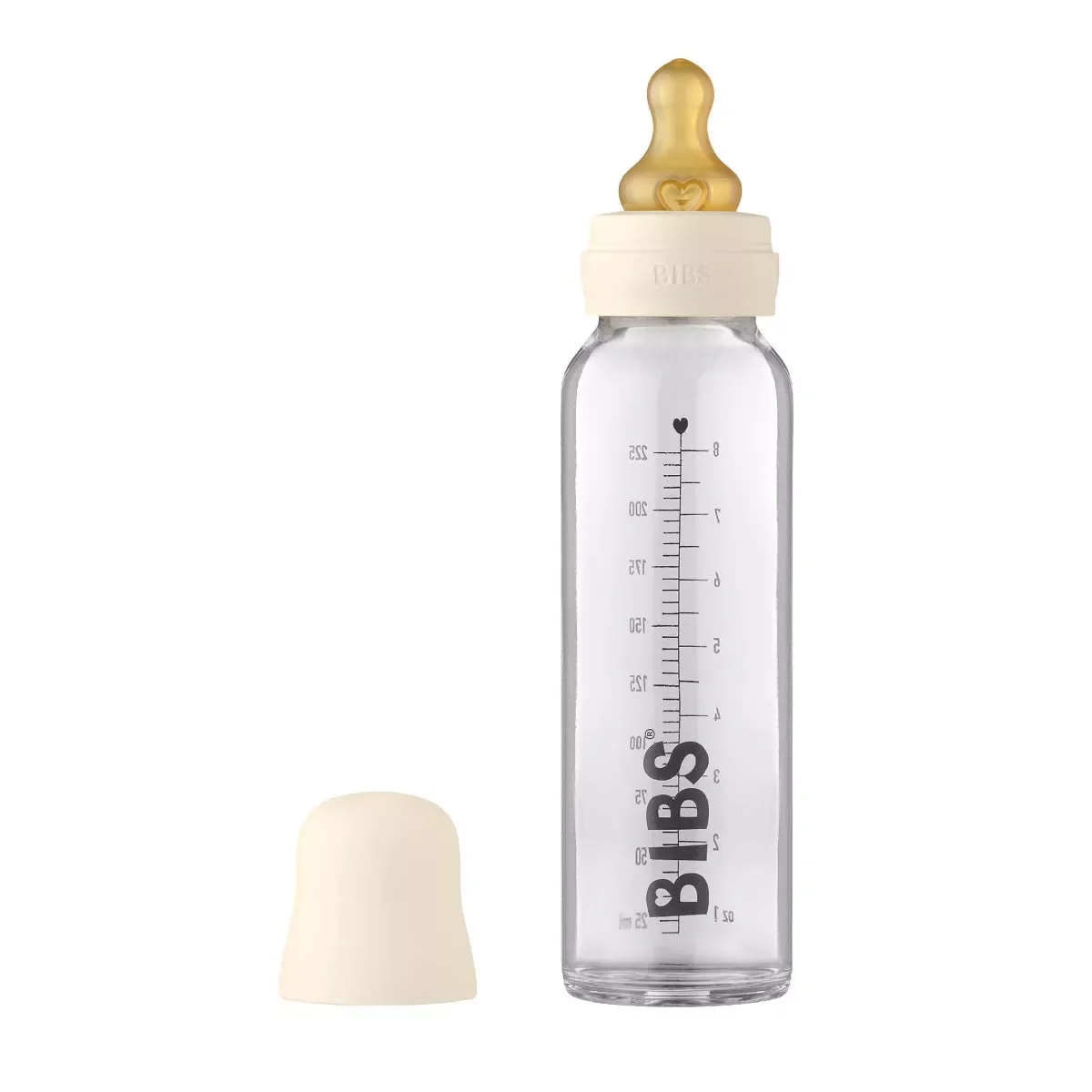 Bibs Glass Bottle Complete 8oz - Image 12