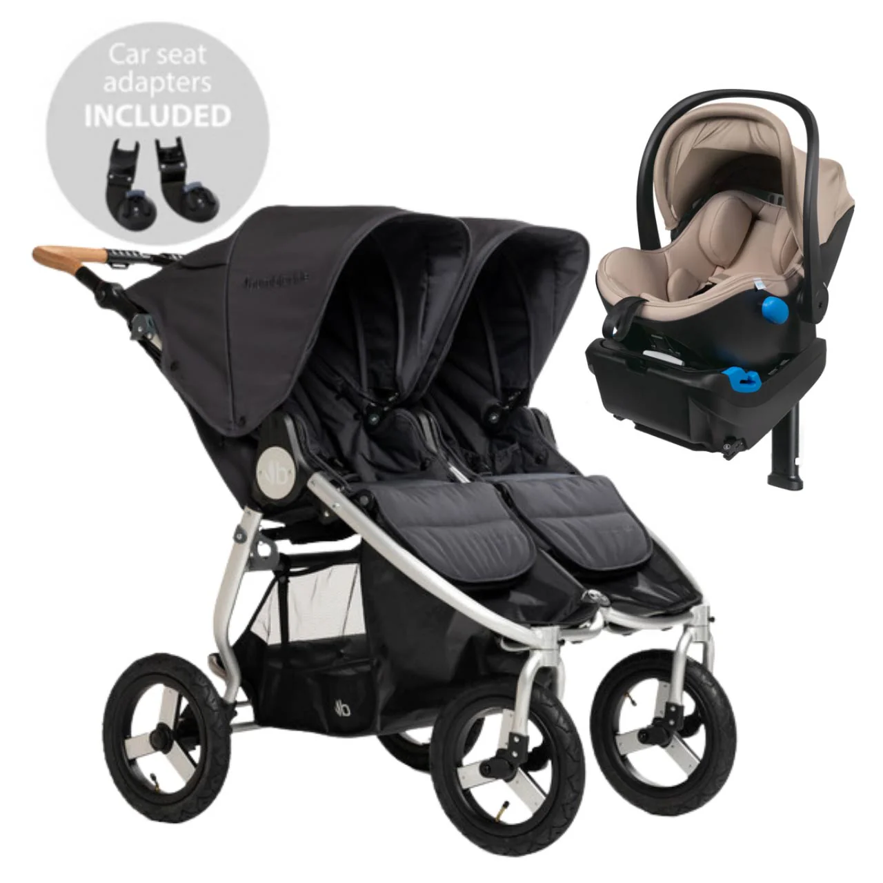 Bumbleride Indie Twin + Clek Liing Travel System - Image 14