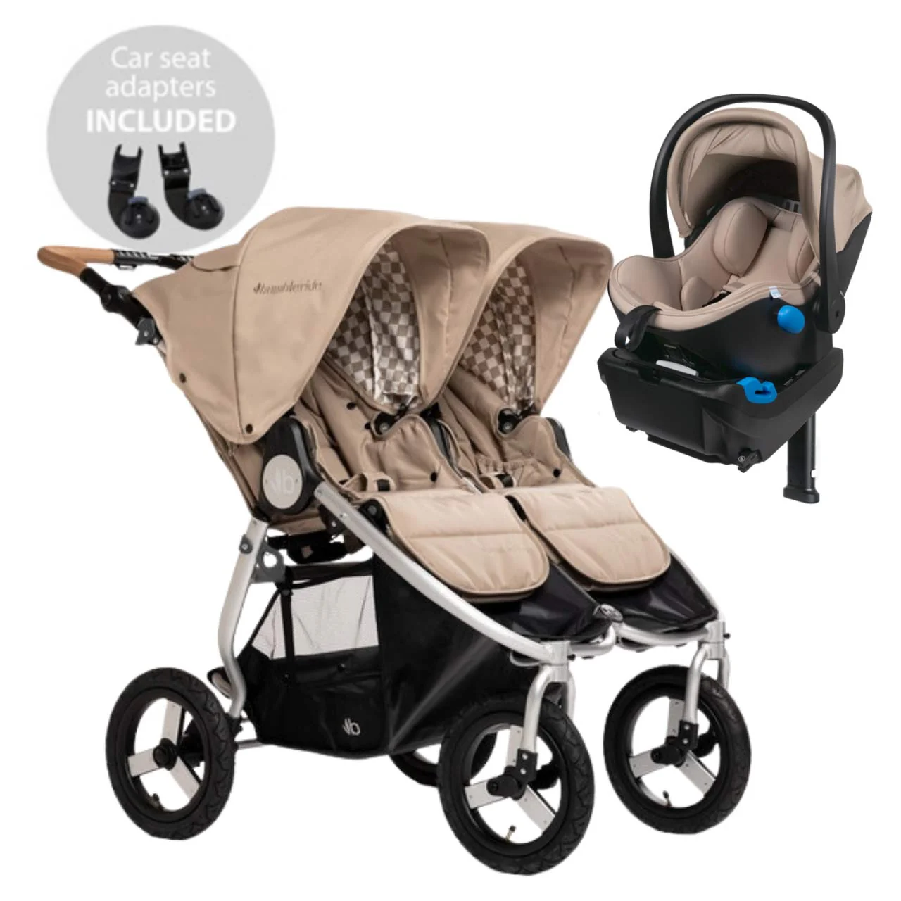 Bumbleride Indie Twin + Clek Liing Travel System - Image 15