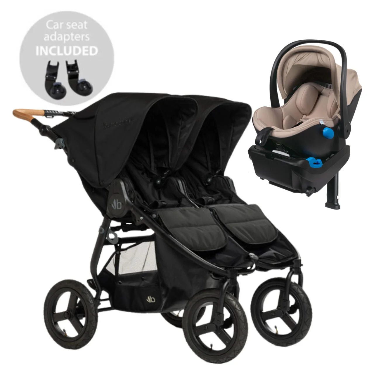 Bumbleride Indie Twin + Clek Liing Travel System - Image 18