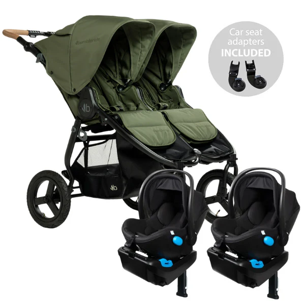 Bumbleride Indie Twin + Two Clek Liings Travel System - Image 10