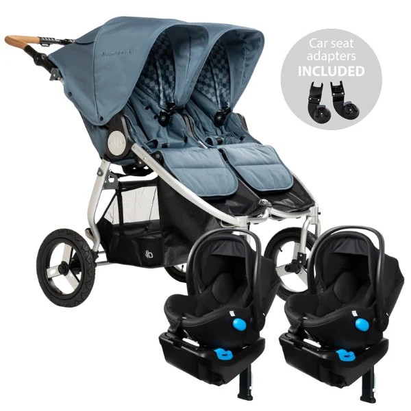 Bumbleride Indie Twin + Two Clek Liings Travel System - Image 11