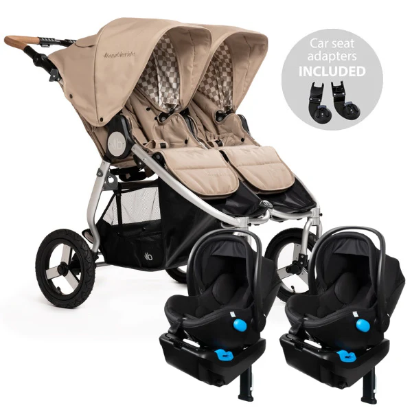 Bumbleride Indie Twin + Two Clek Liings Travel System - Image 12
