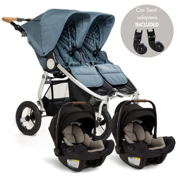 Bumbleride Indie Twin + Two Pipa Aire Travel System - Image 10