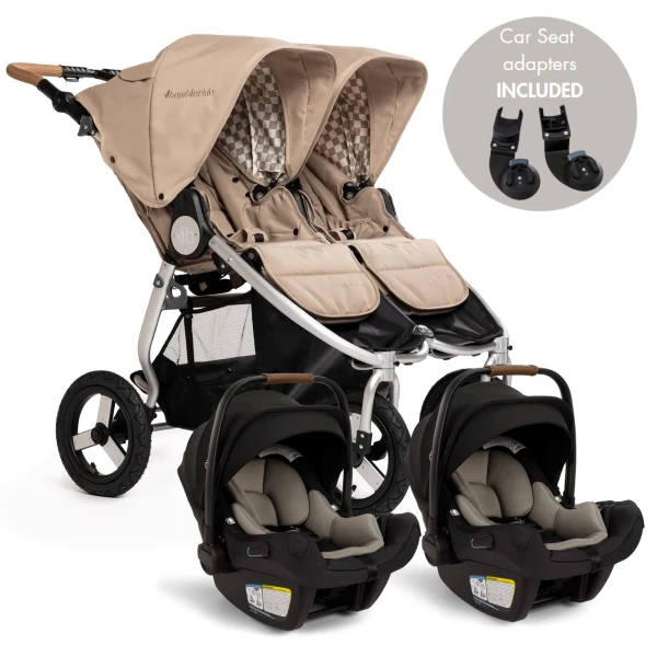 Bumbleride Indie Twin + Two Pipa Aire Travel System - Image 11