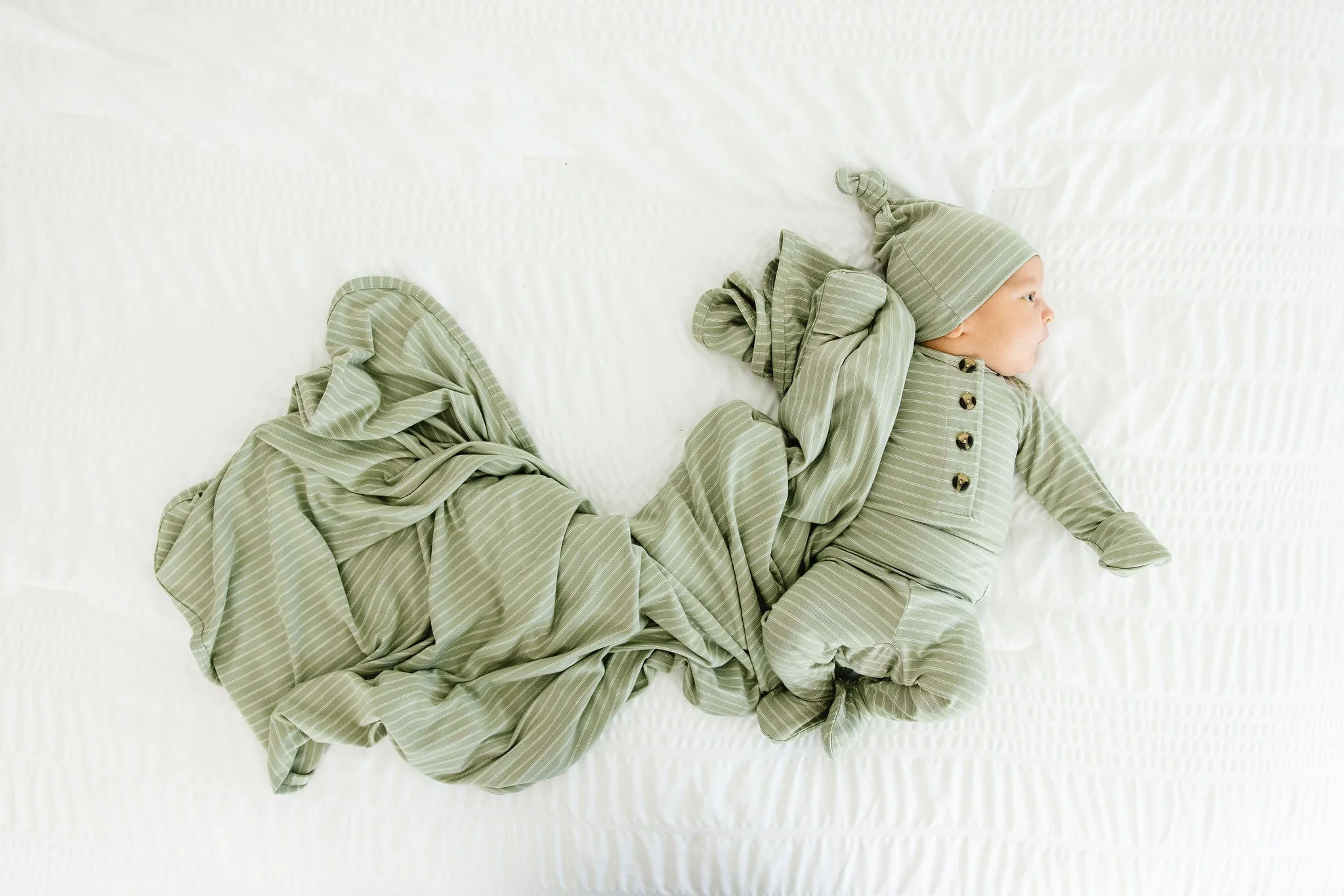 Carson Newborn Hat Bundle (Gown) - Image 3