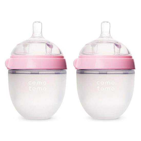 Comotomo Natural Feel Baby Bottle - 5 oz (2 Pack)