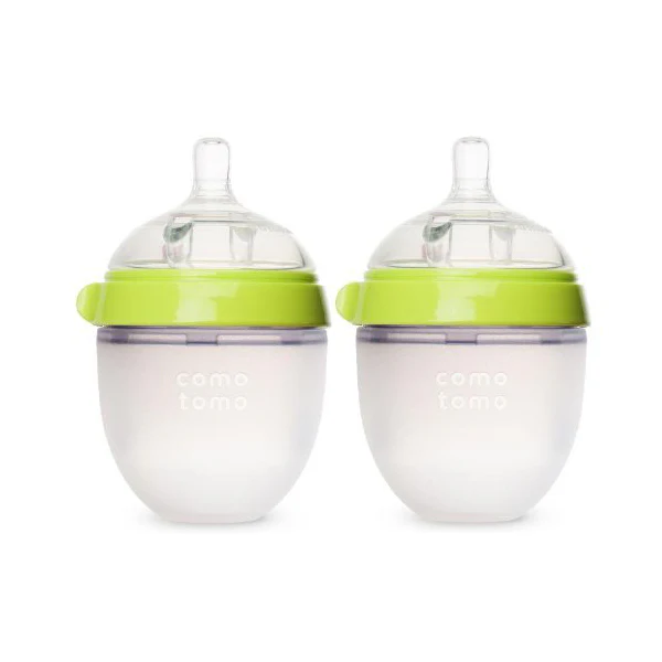 Comotomo Natural Feel Baby Bottle - 5 oz (2 Pack) - Image 2