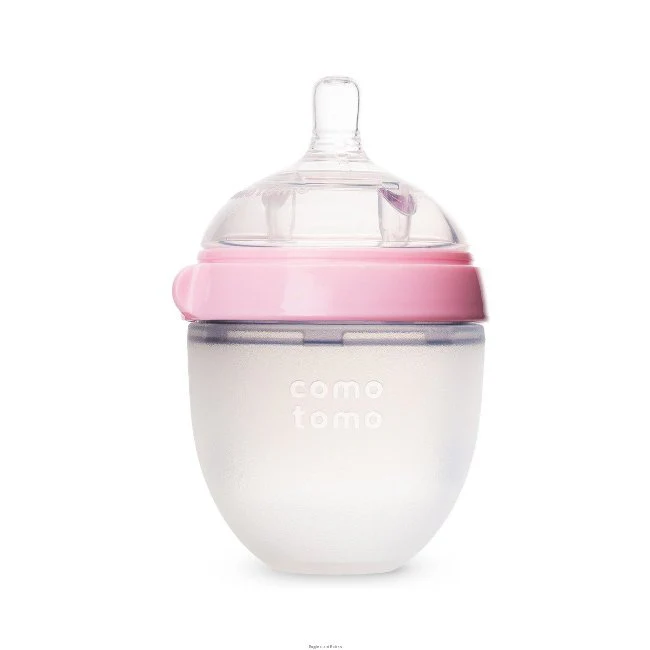 Comotomo Natural Feel Baby Bottle - 5 oz - Image 2