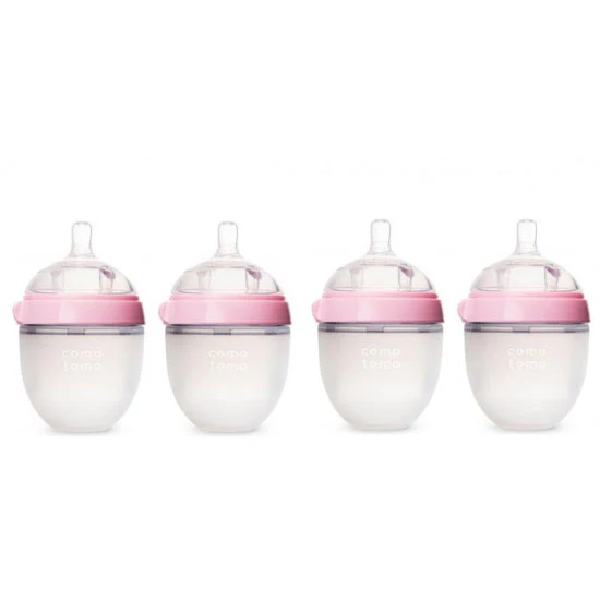 Comotomo Natural Feel Baby Bottle - 5 oz (4 Pack)