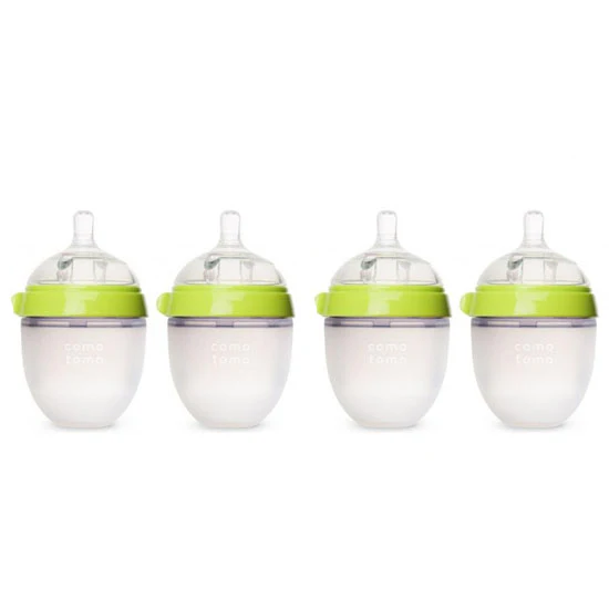 Comotomo Natural Feel Baby Bottle - 5 oz (4 Pack) - Image 7