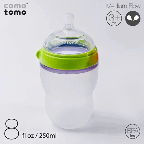 Comotomo Natural Feel Baby Bottle - 8 oz - Image 6