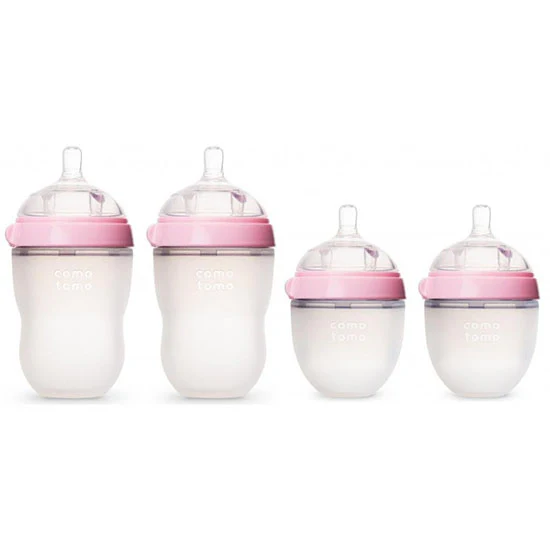 Comotomo Natural Feel Baby Bottle - 5/8 oz (4 Pack)