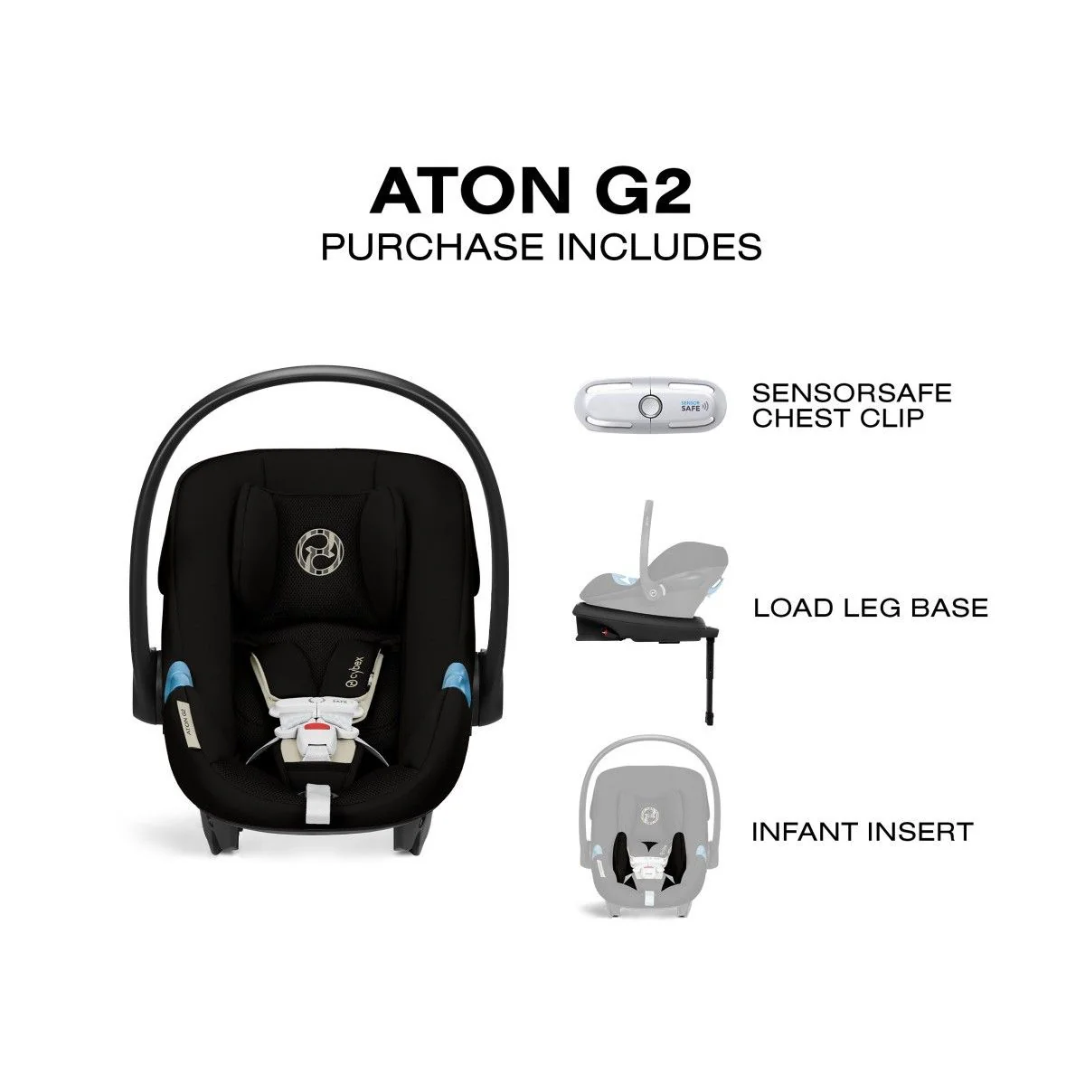 Cybex Aton G2 Infant Car Seat + Base - Image 11