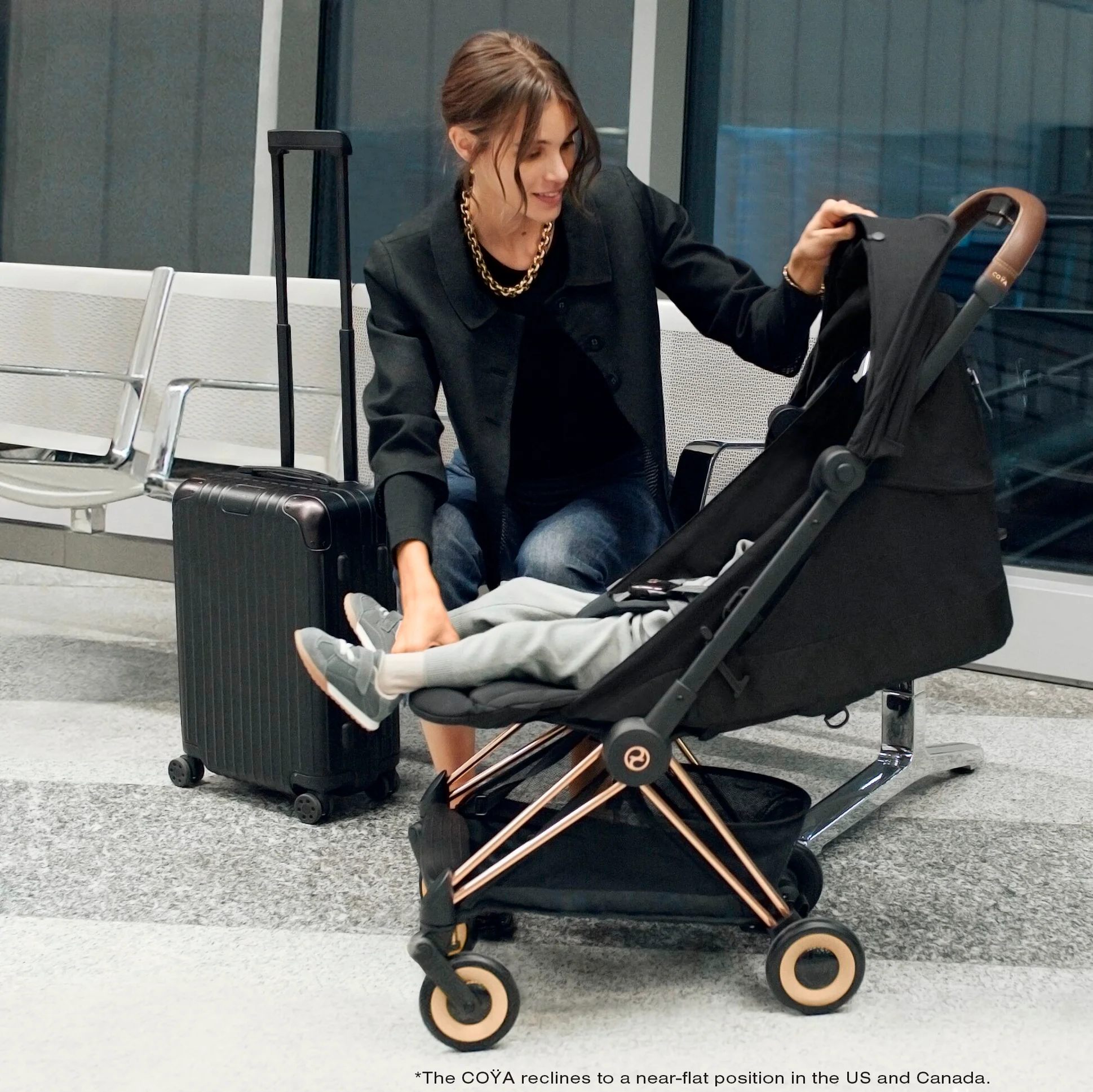 Cybex Coya Ultra-Compact Travel Stroller - Image 6