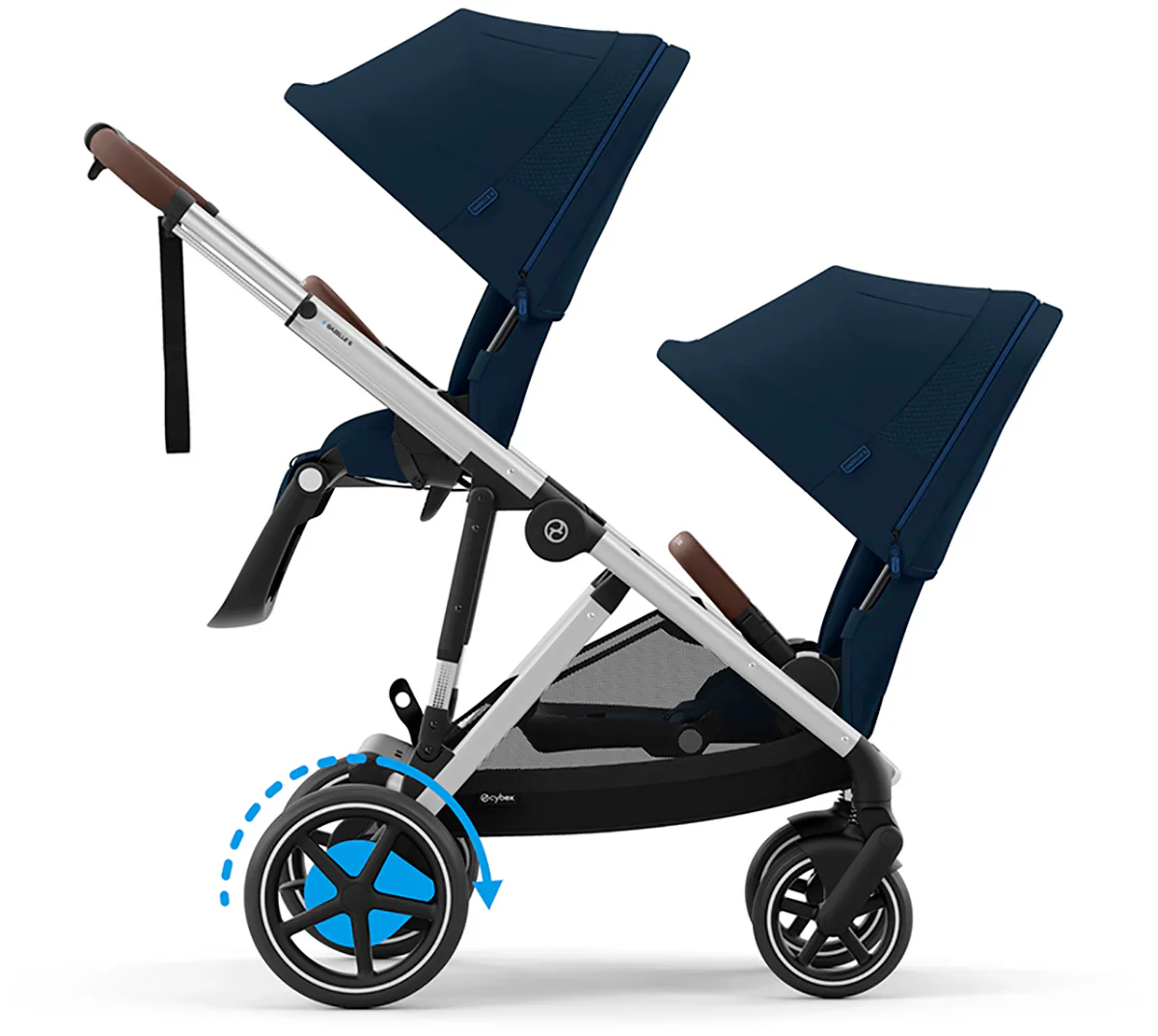 Cybex e-Gazelle Double Stroller - Image 10