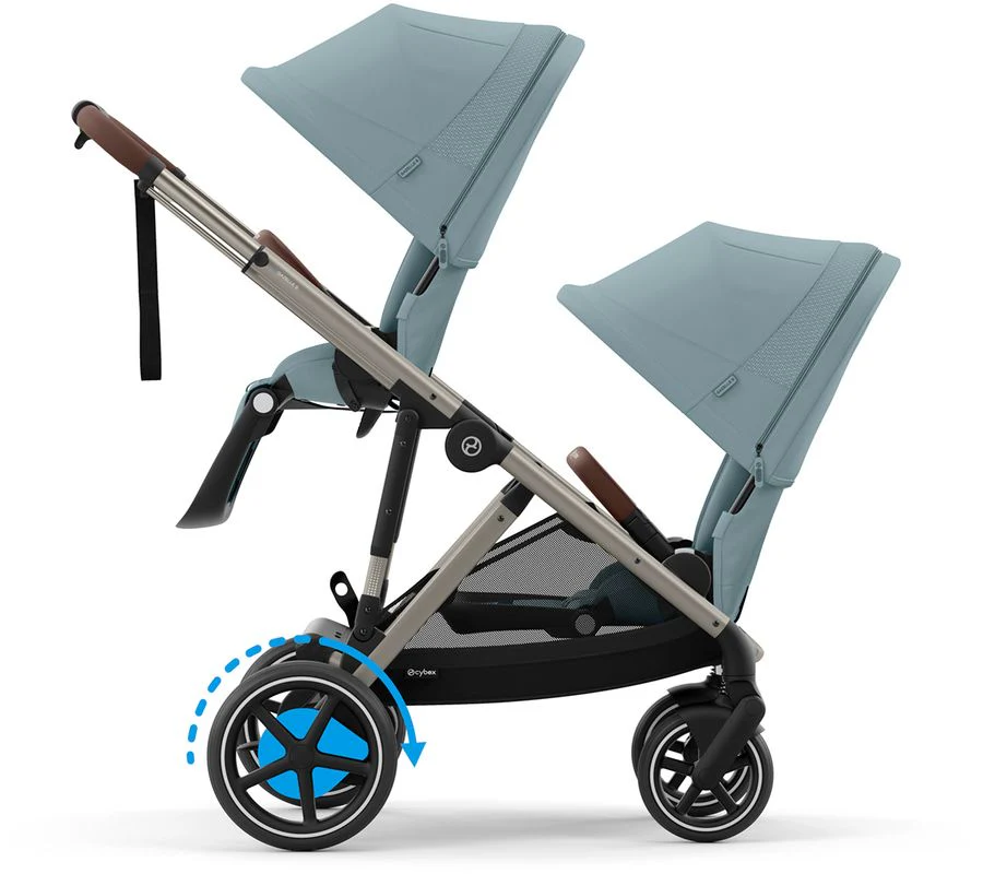 Cybex e-Gazelle Double Stroller - Image 9