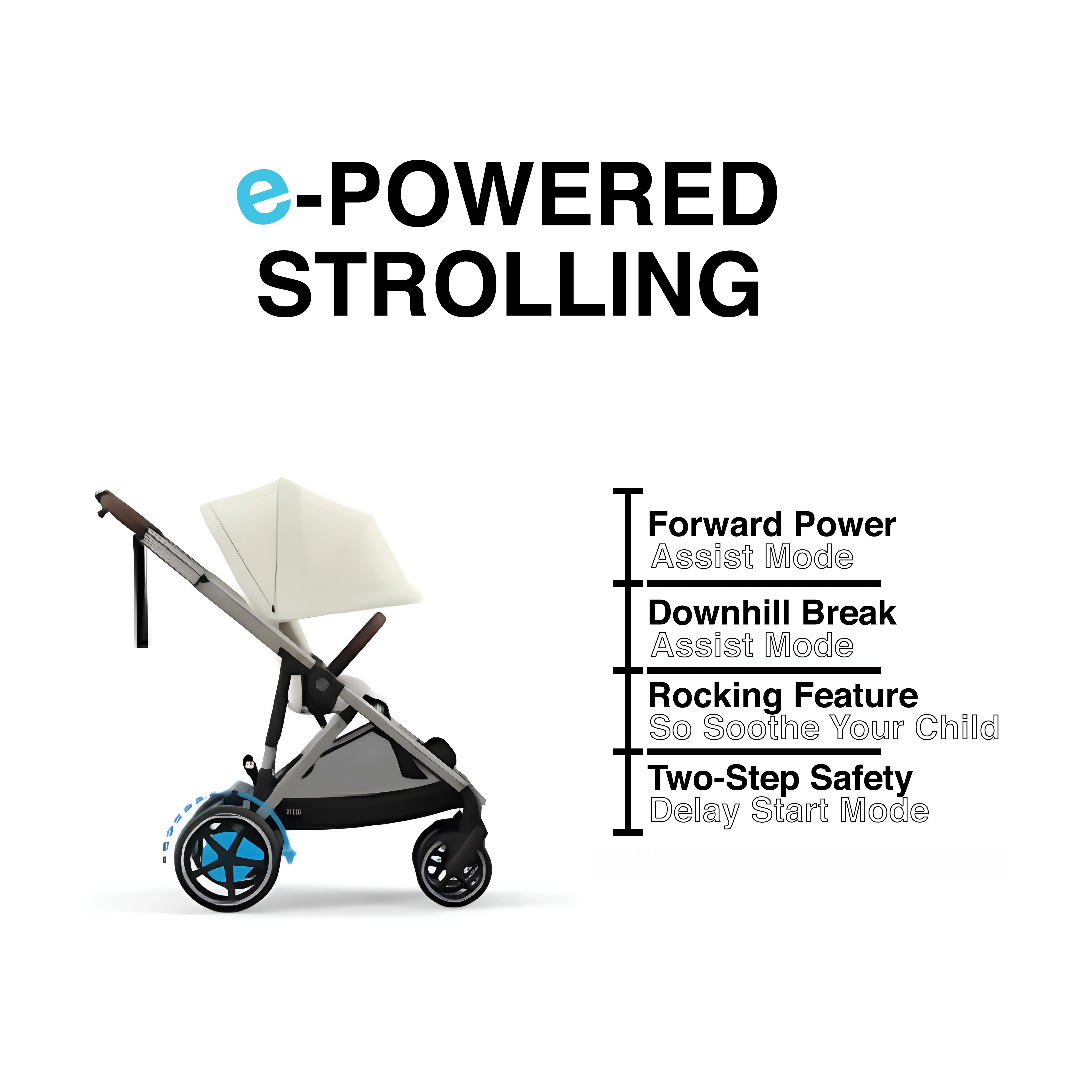 Cybex e-Gazelle S Electric Stroller - Image 7