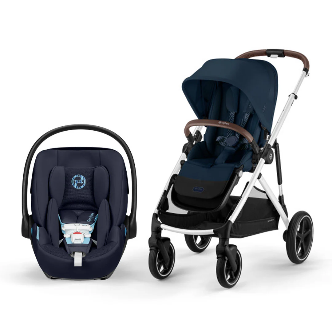 Cybex e-Gazelle Travel System with Cloud G Pro Infant Car Seat - Image 11
