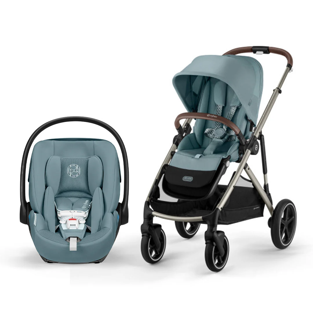 Cybex e-Gazelle Travel System with Cloud G Pro Infant Car Seat - Image 12