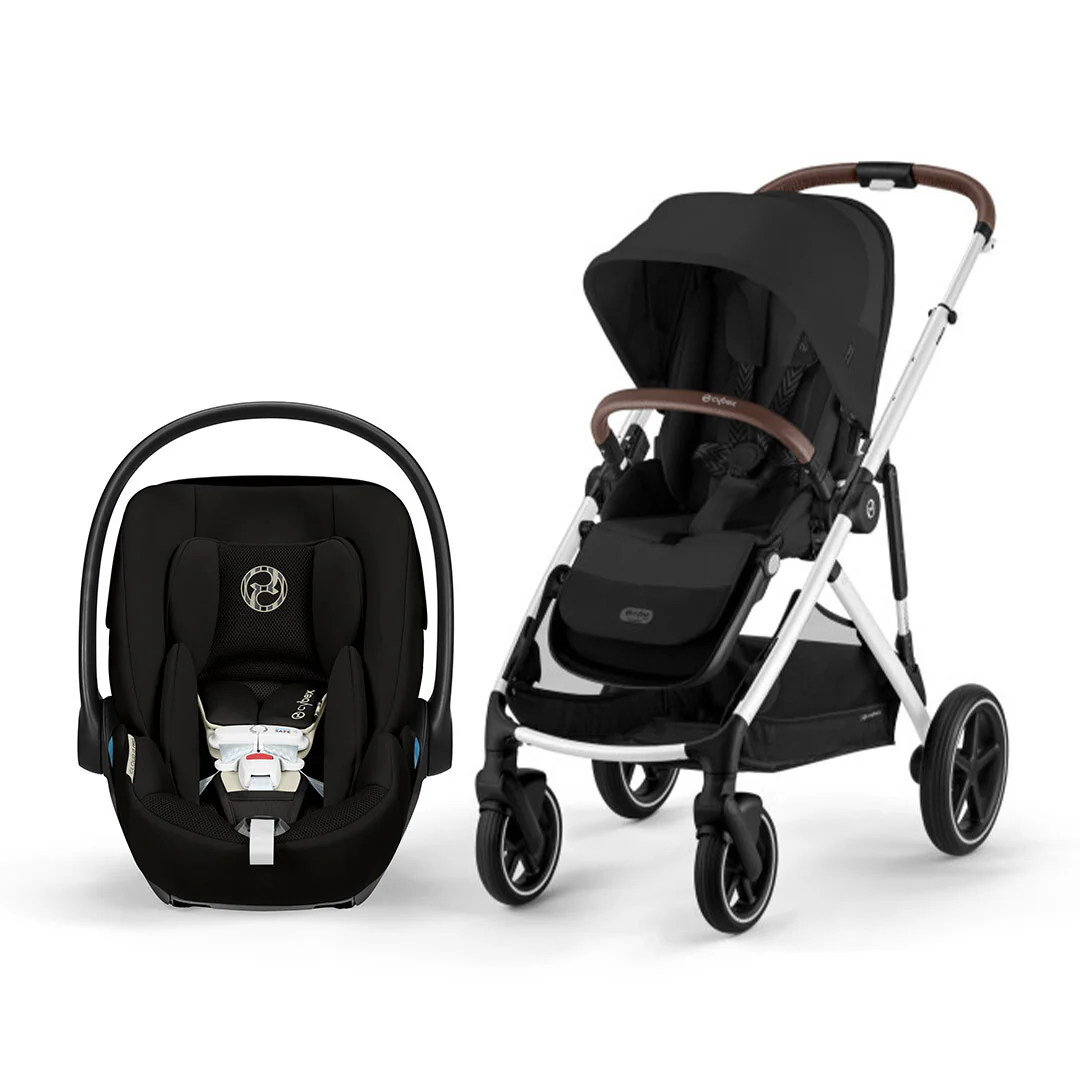 Cybex e-Gazelle Travel System with Cloud G Pro Infant Car Seat - Image 13
