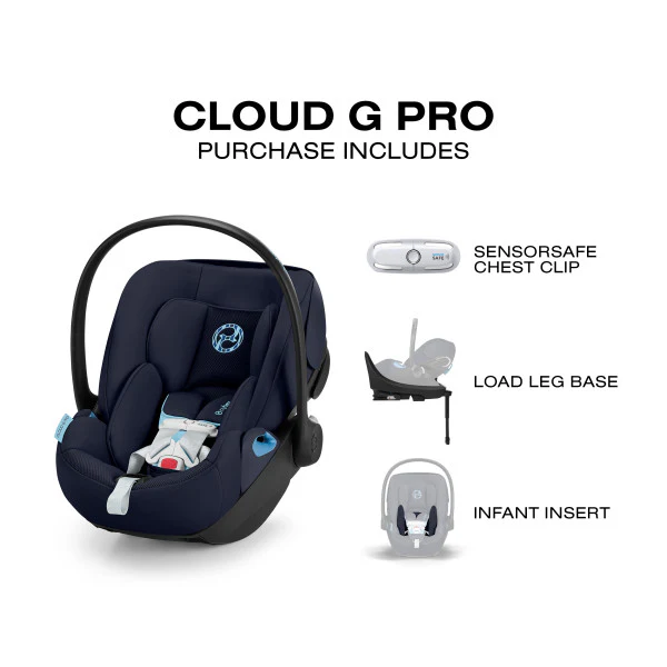 Cybex e-Gazelle Travel System with Cloud G Pro Infant Car Seat - Image 4
