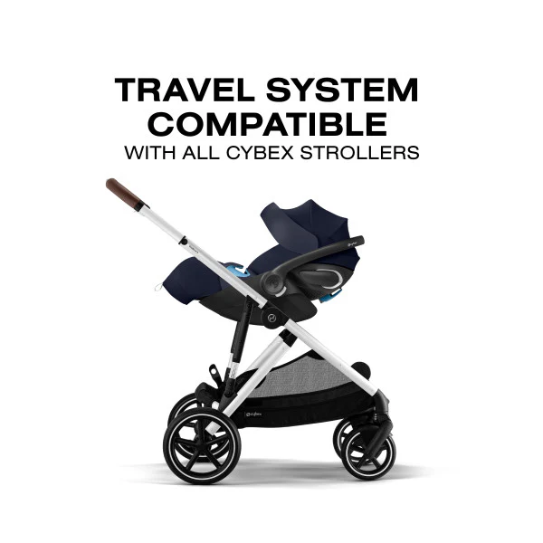 Cybex e-Gazelle Travel System with Cloud G Pro Infant Car Seat - Image 6