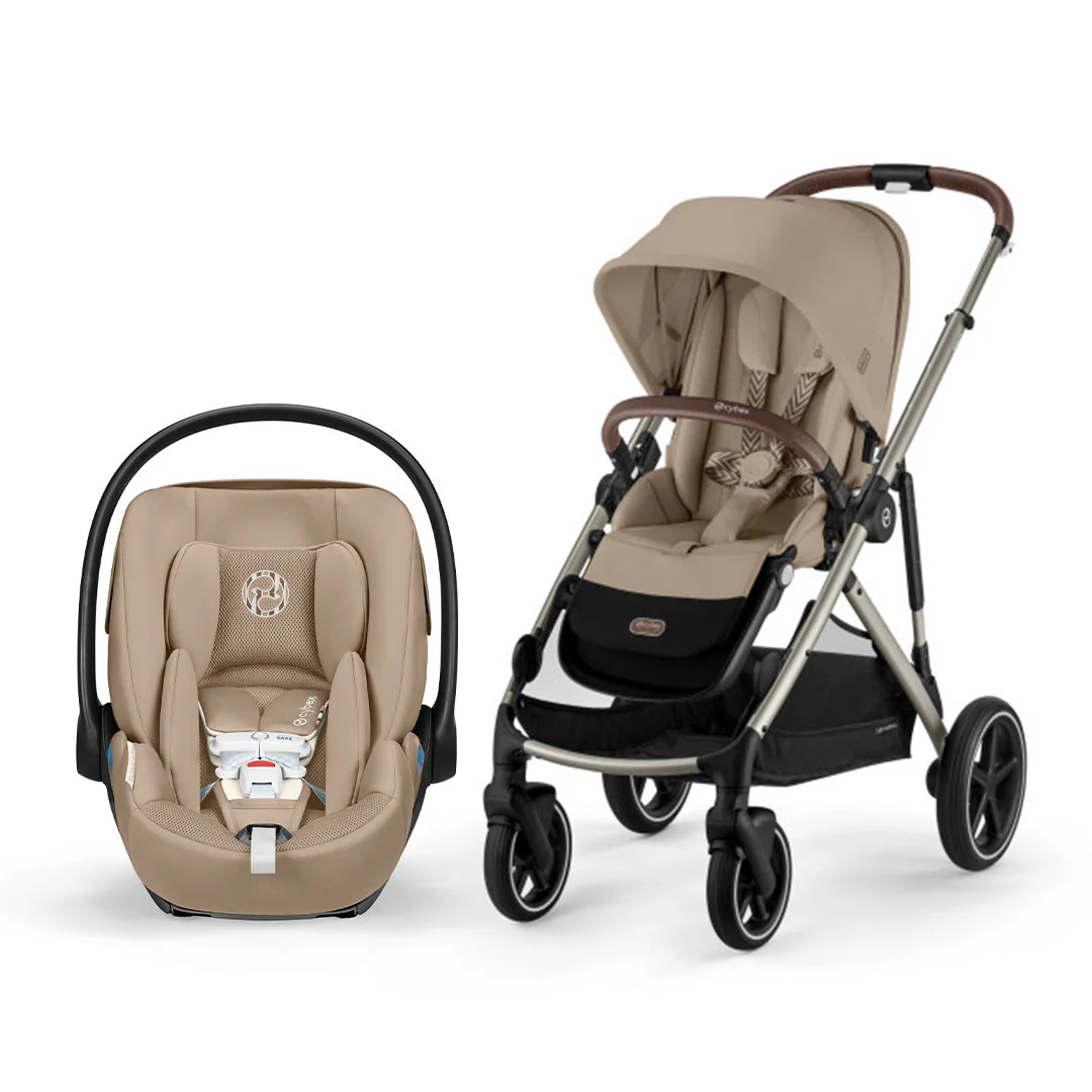 Cybex e-Gazelle Travel System with Cloud G Pro Infant Car Seat - Image 8