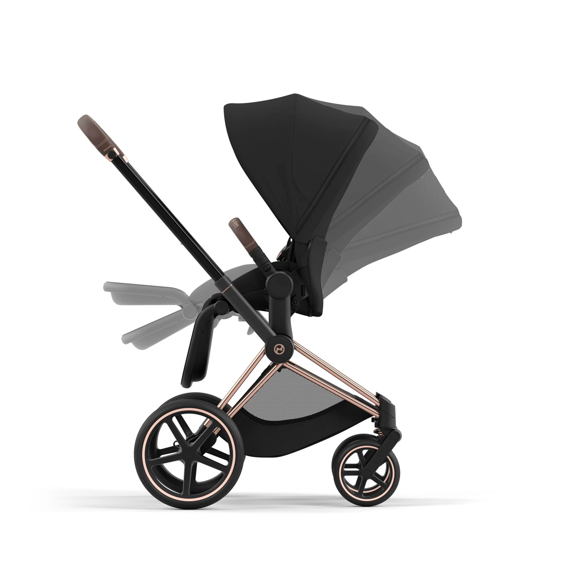 Cybex Priam 4 Newborn Stroller with Car Seat - Image 10