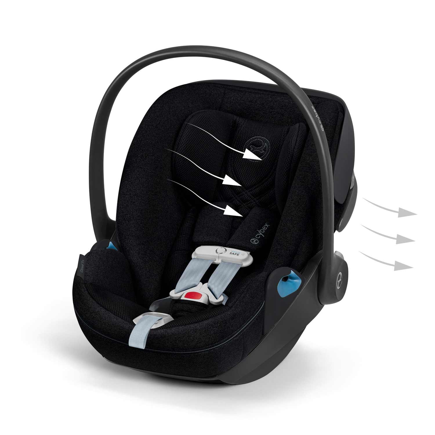 Cybex Priam 4 Newborn Stroller with Car Seat - Image 14