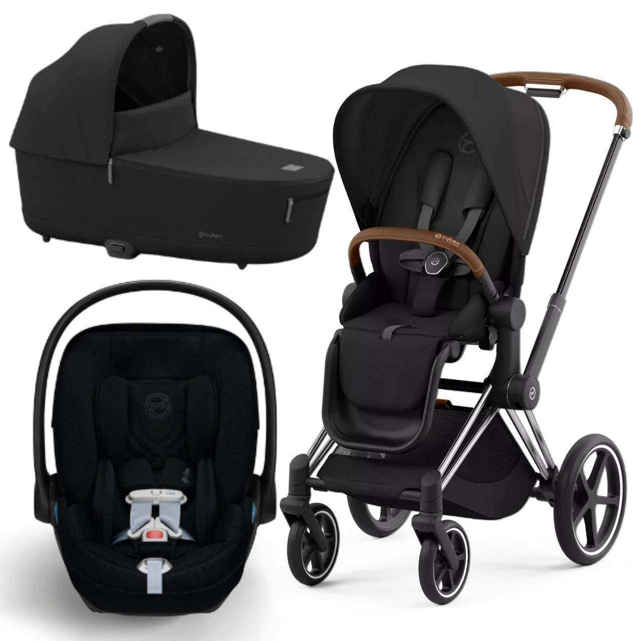 Cybex Priam 4 Newborn Stroller with Car Seat - Image 43