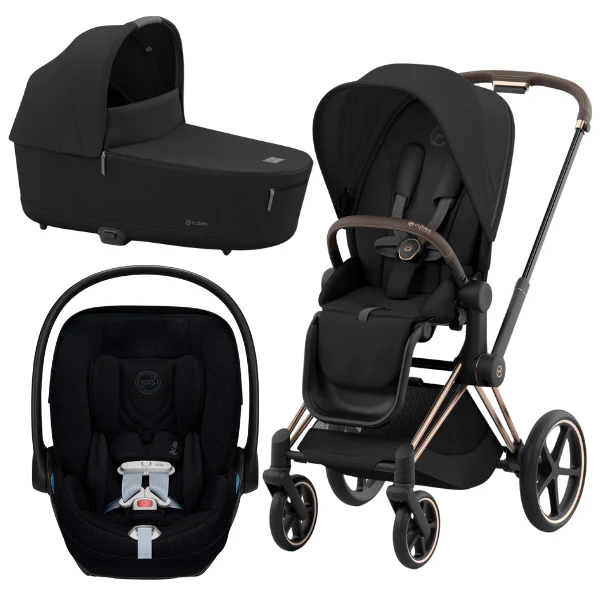 Cybex Priam 4 Newborn Stroller with Car Seat - Image 5