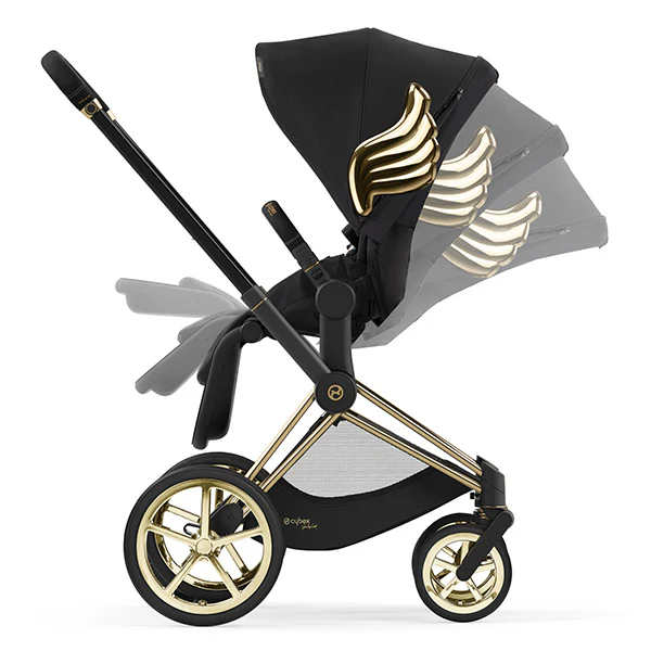 Cybex PRIAM 4 Stroller - Jeremy Scott Wings - Image 5