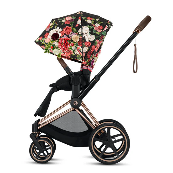 Cybex PRIAM 4 Stroller - Spring Blossom - Image 4