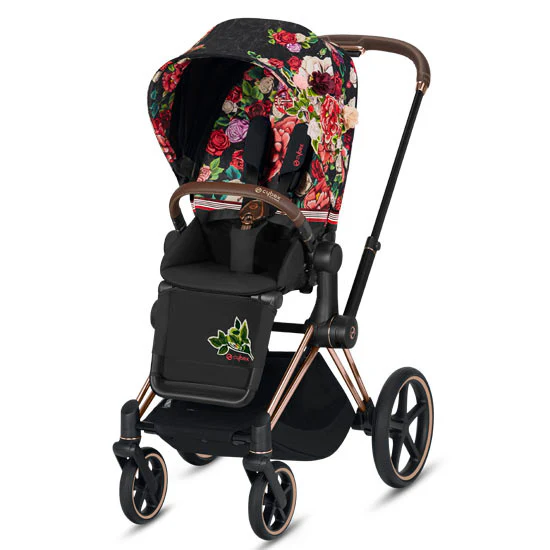 Cybex PRIAM 4 Stroller - Spring Blossom - Image 7