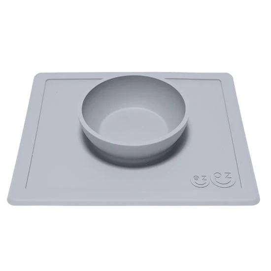 EZPZ Happy Bowl - Pewter - Image 2
