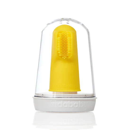 Fridababy SmileFrida the Finger Toothbrush - Yellow - Image 4