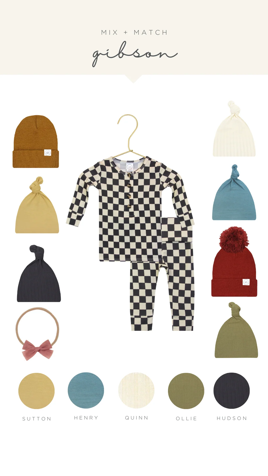 Gibson Newborn Hat Bundle (Gown) - Image 9
