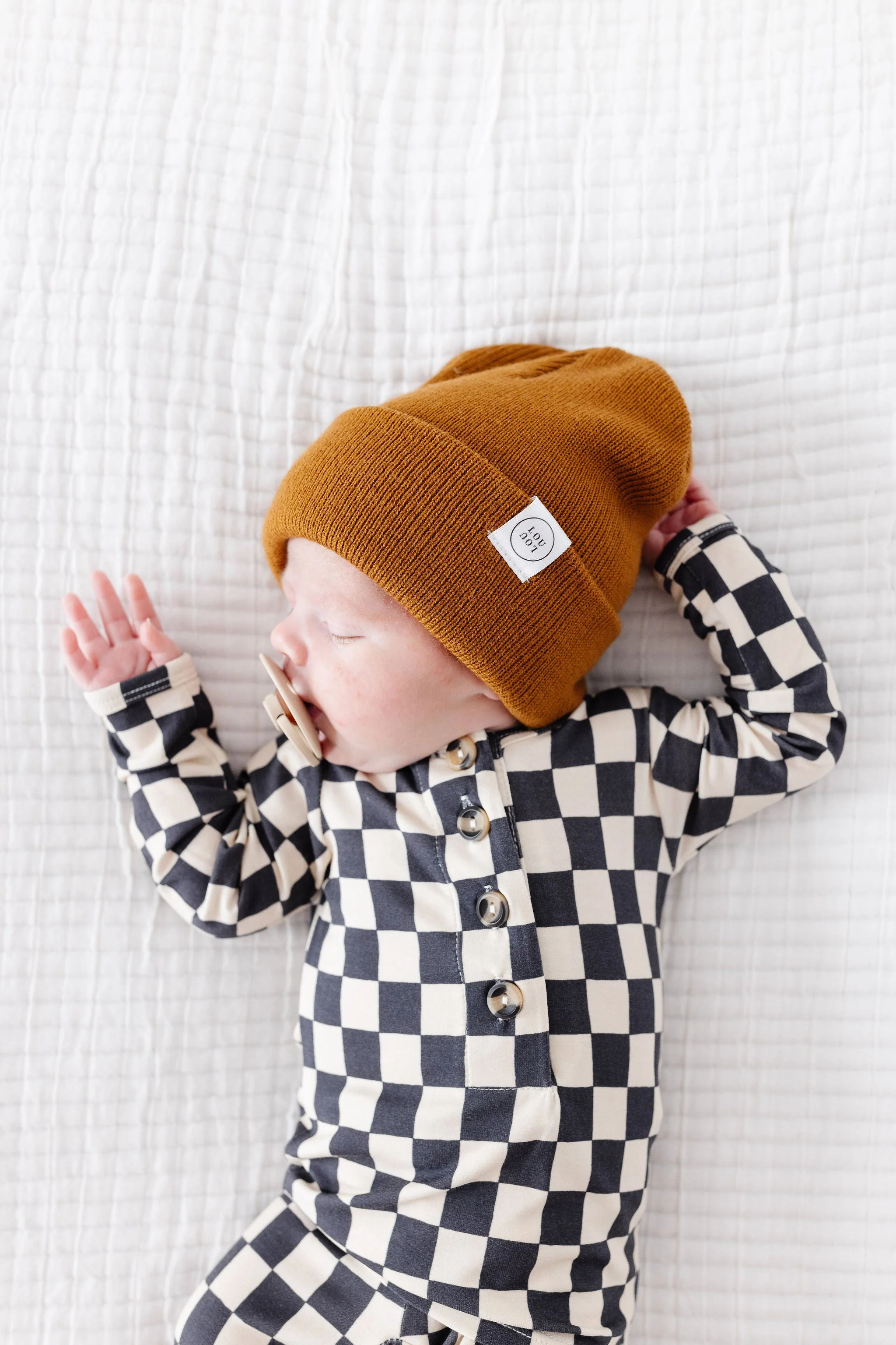 Gibson Newborn Hat Bundle (Top + Bottom) - Image 3
