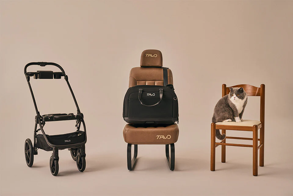 Tavo Pets Hendrick + Roscoe Trek + Adapter Travel System - Image 14